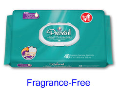 Prevail® Fragrance Free Washcloths Soft Pack with Press-N-Pull Lid